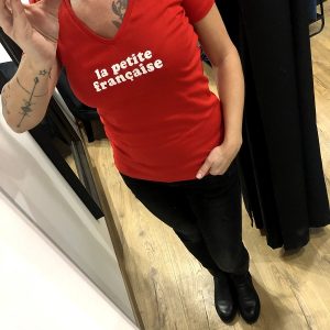Tee-shirt THIBAULT rouge la petite française