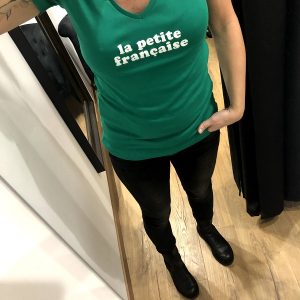 Tee-shirt THIBAULT vert la petite française