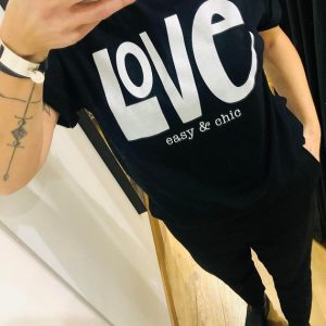 Tee-Shirt LOVE noir