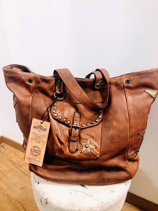 Sac Cabas Chiara camel Bayside
