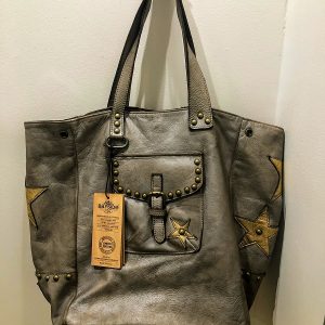 Sac Cabas Chiara gris irisé Bayside