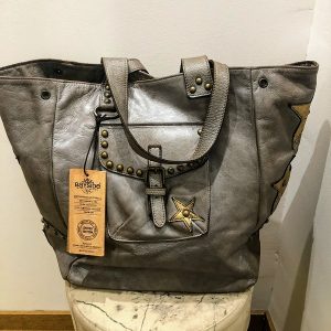 Sac Cabas Chiara gris irisé Bayside