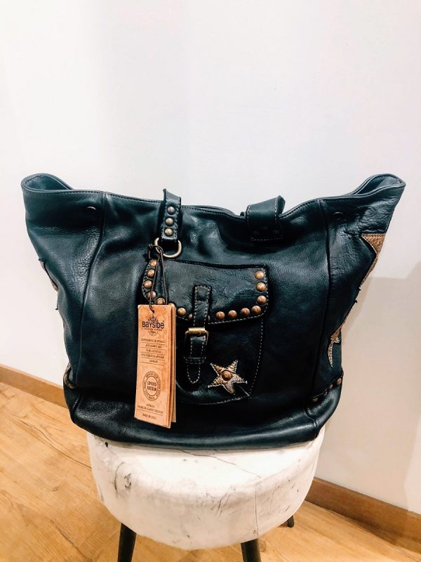 Sac Cabas Chiara noir Bayside