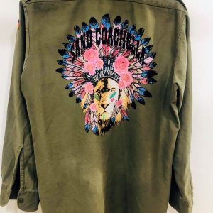 Veste KING kaki Sand Coachella