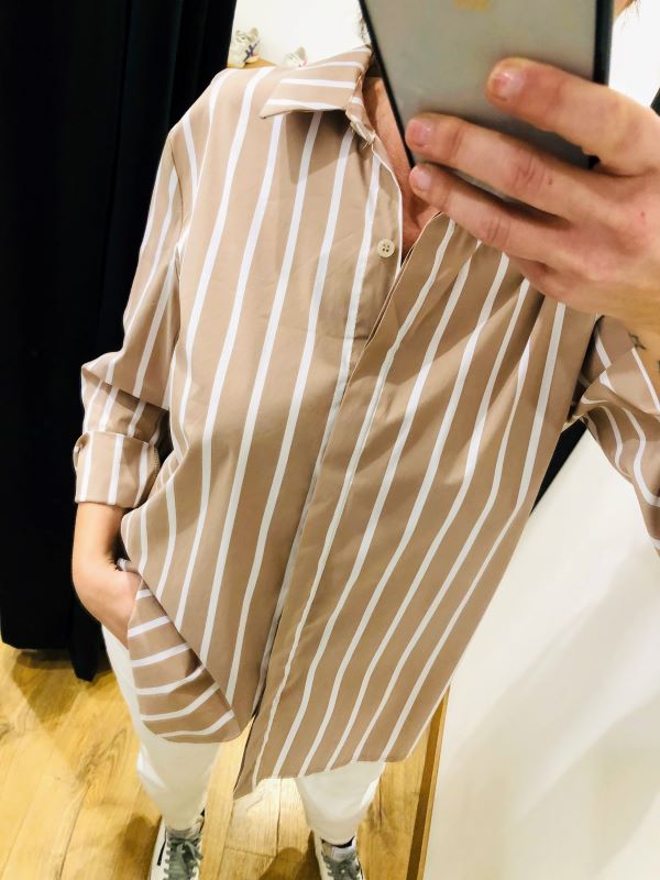 Chemise LOLA beige