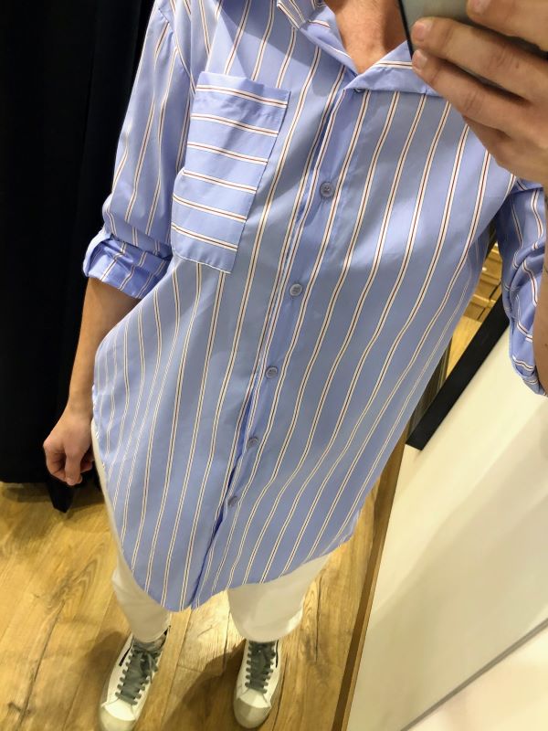 Chemise LOLA bleue