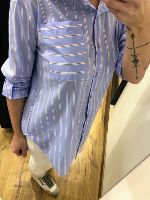 Chemise LOLA bleue