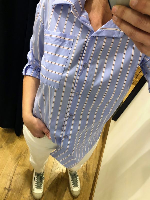 Chemise LOLA bleue