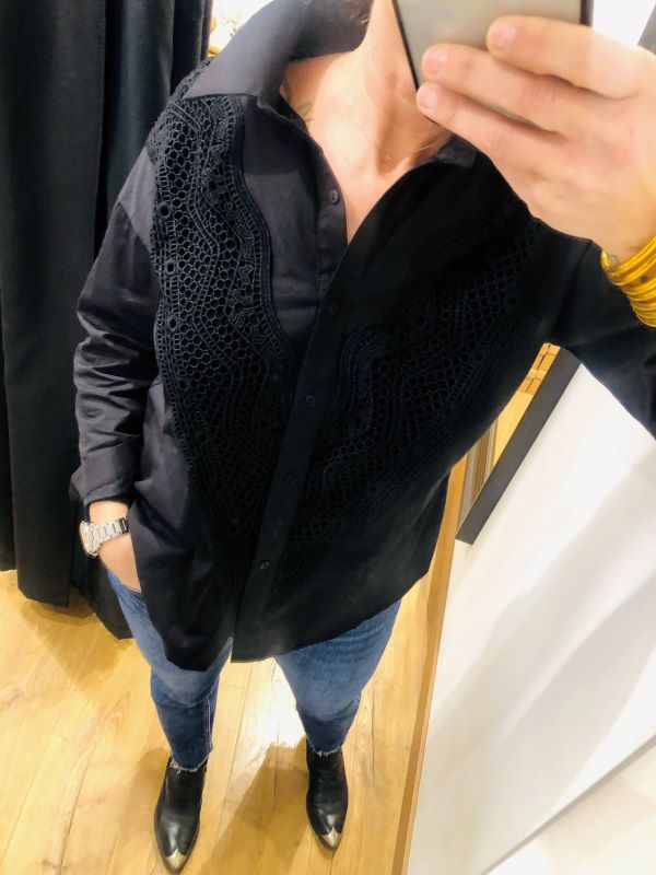Chemise LUNA noire