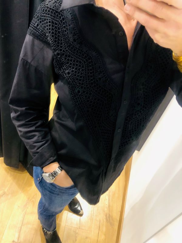 Chemise LUNA noire