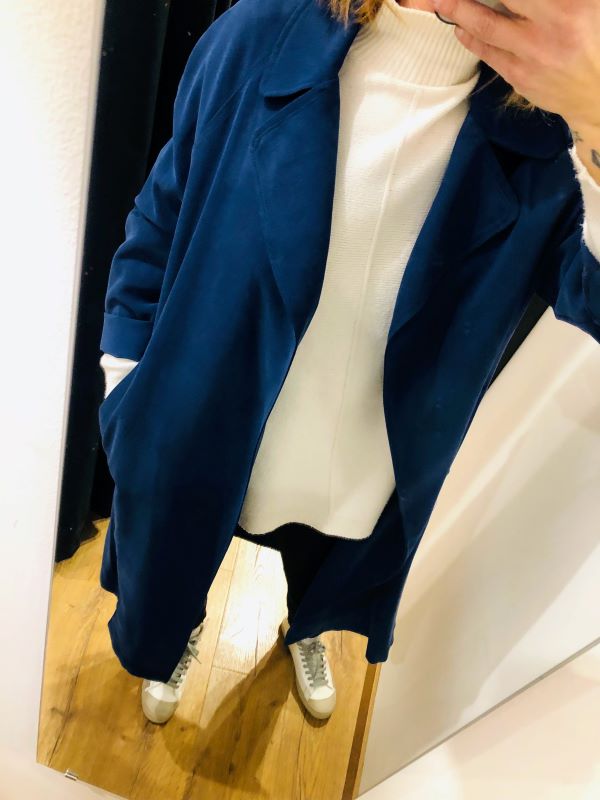 Trench ARTHUR bleu