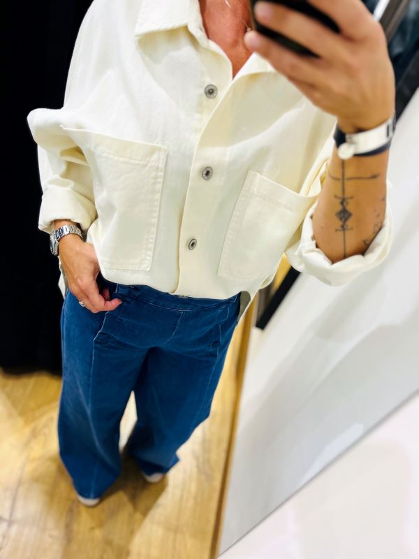 Chemise Jeans DIANE écru