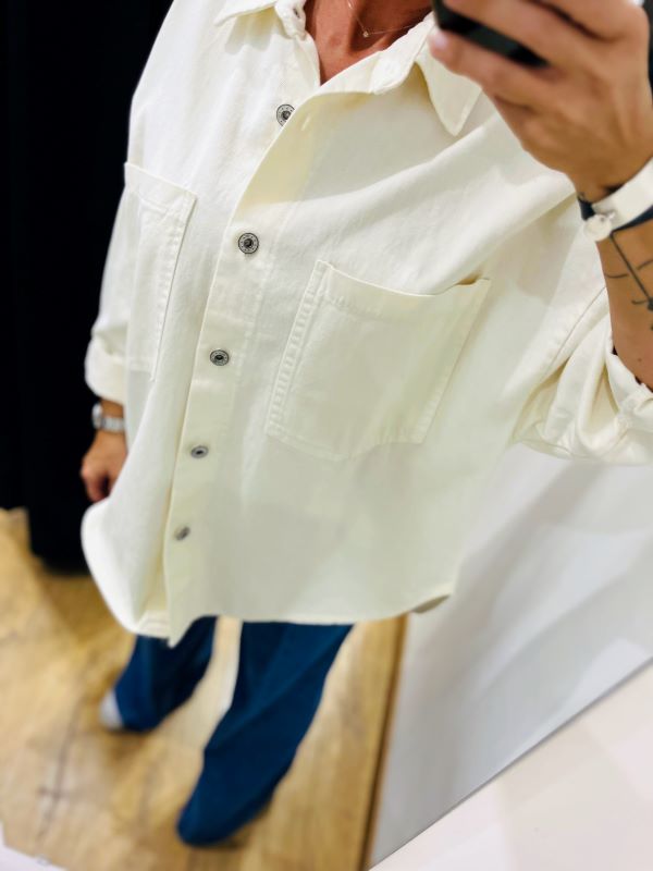 Chemise Jeans DIANE écru