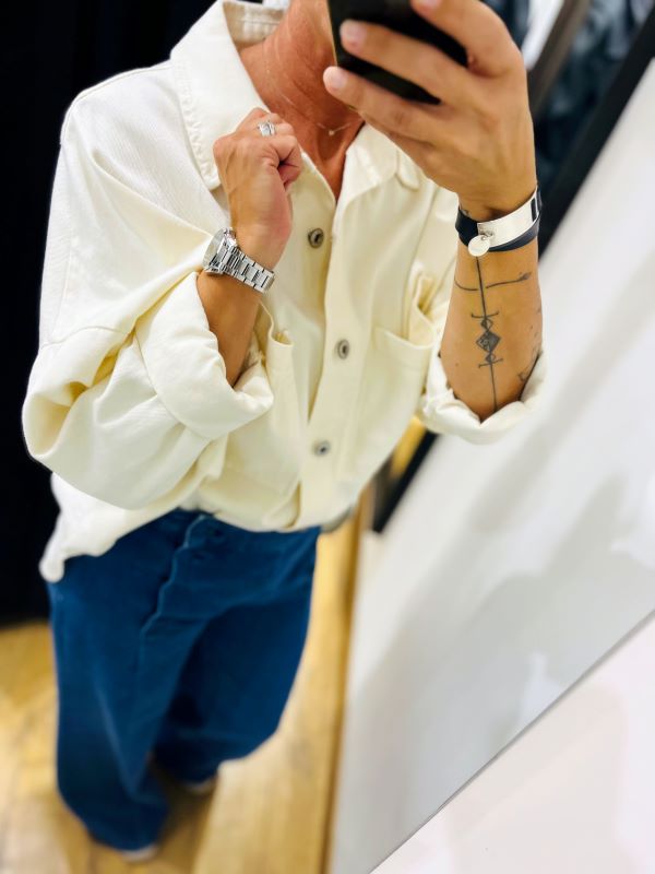 Chemise Jeans DIANE écru