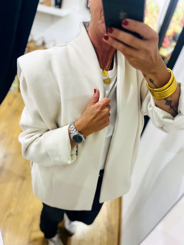 Veste Kimono écru