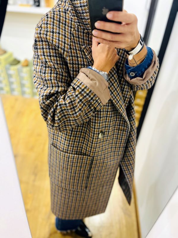Manteau TARA carreaux
