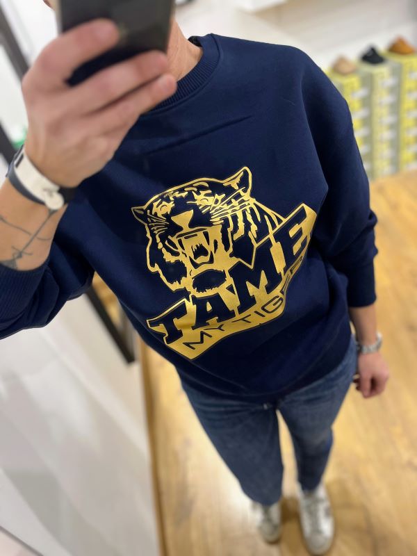 Sweat ULTRA TIGER bleu marine