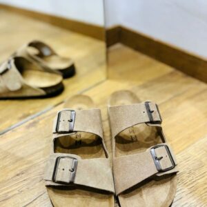 Mule Joy suède Taupe PASTELLE