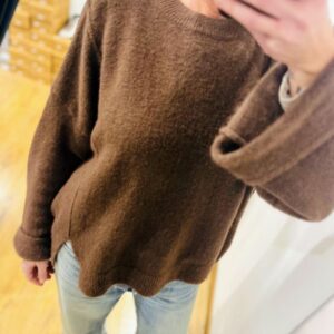 Pull MAYA chocolat NINETTE