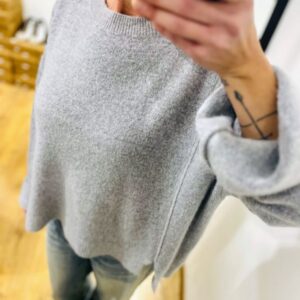 Pull MAYA gris clair NINETTE