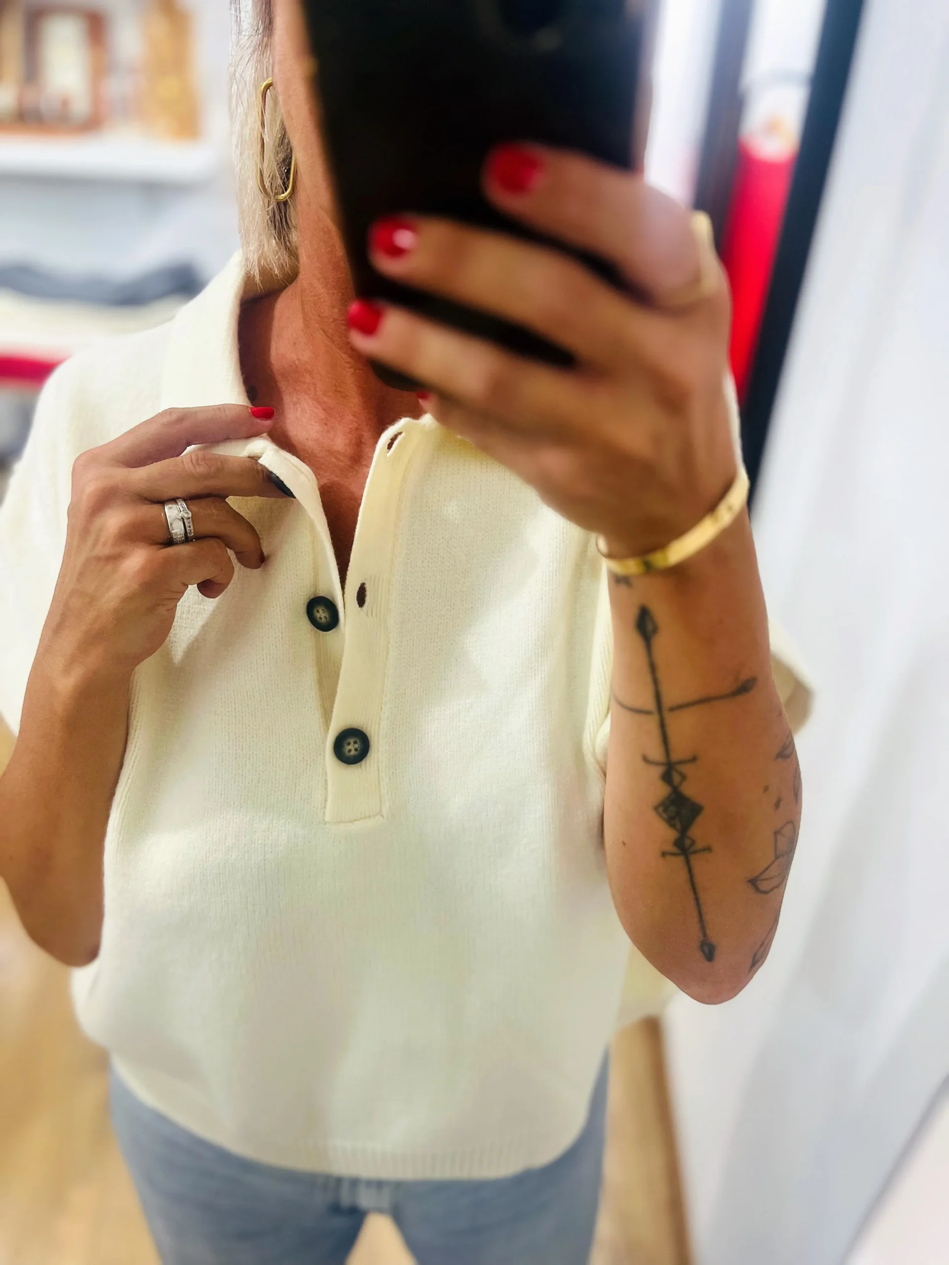 Pull MC écru