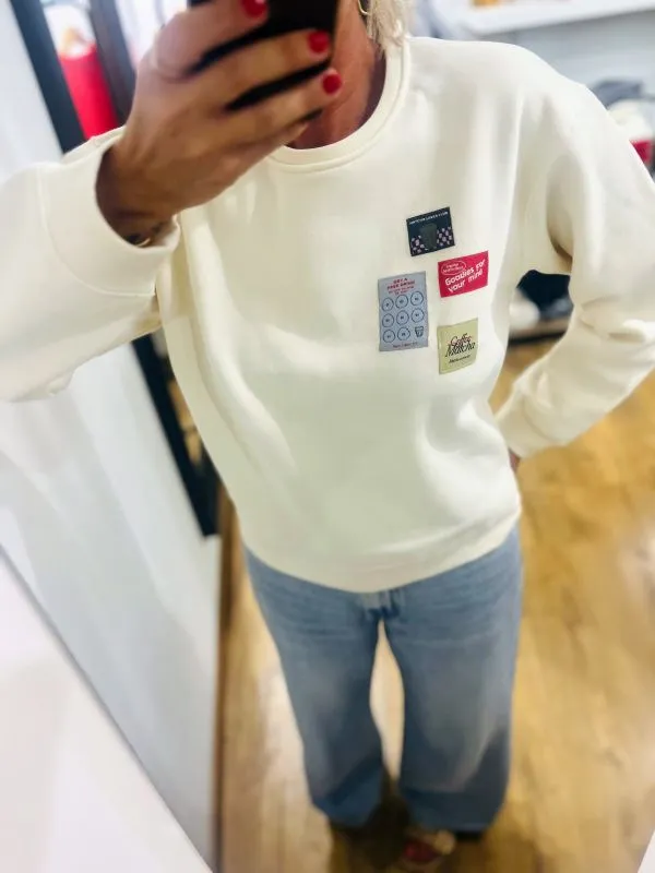 Sweat écru