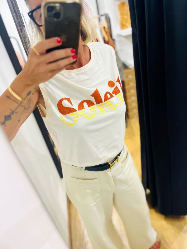 Tee-Shirt SM écru