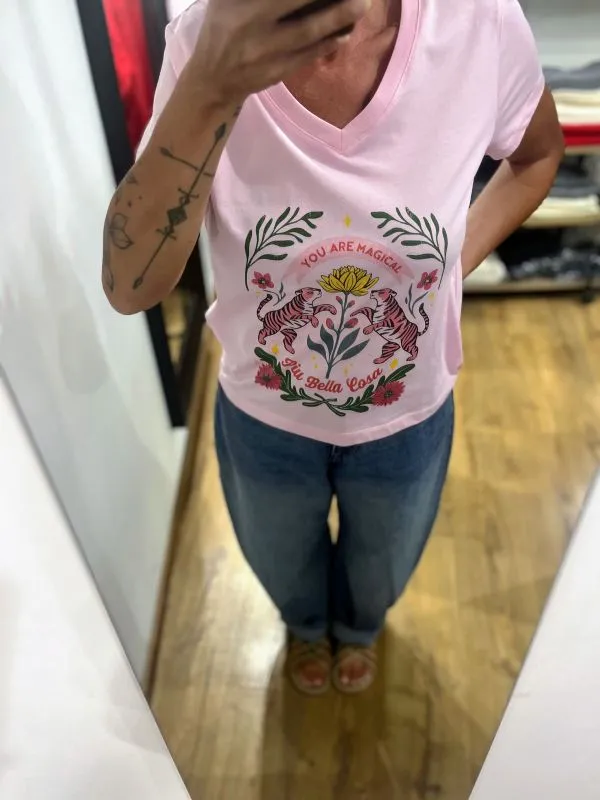 Tee-Shirt Rose