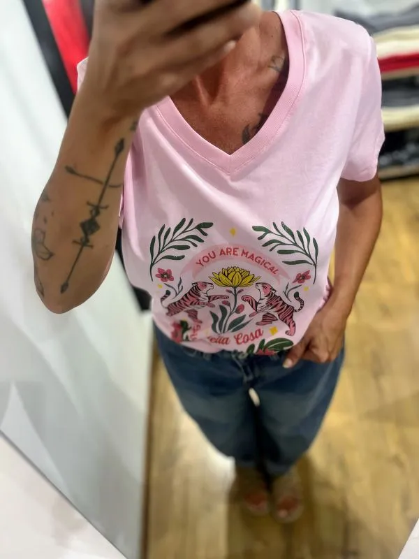 Tee-Shirt Rose