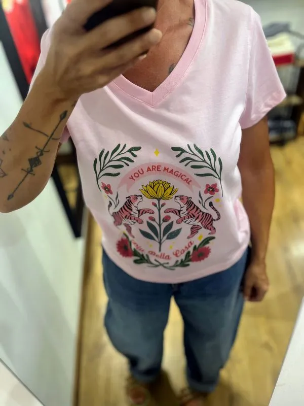 Tee-Shirt Rose