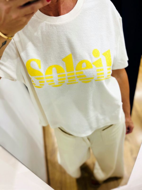 Tee-shirt Eponge écru