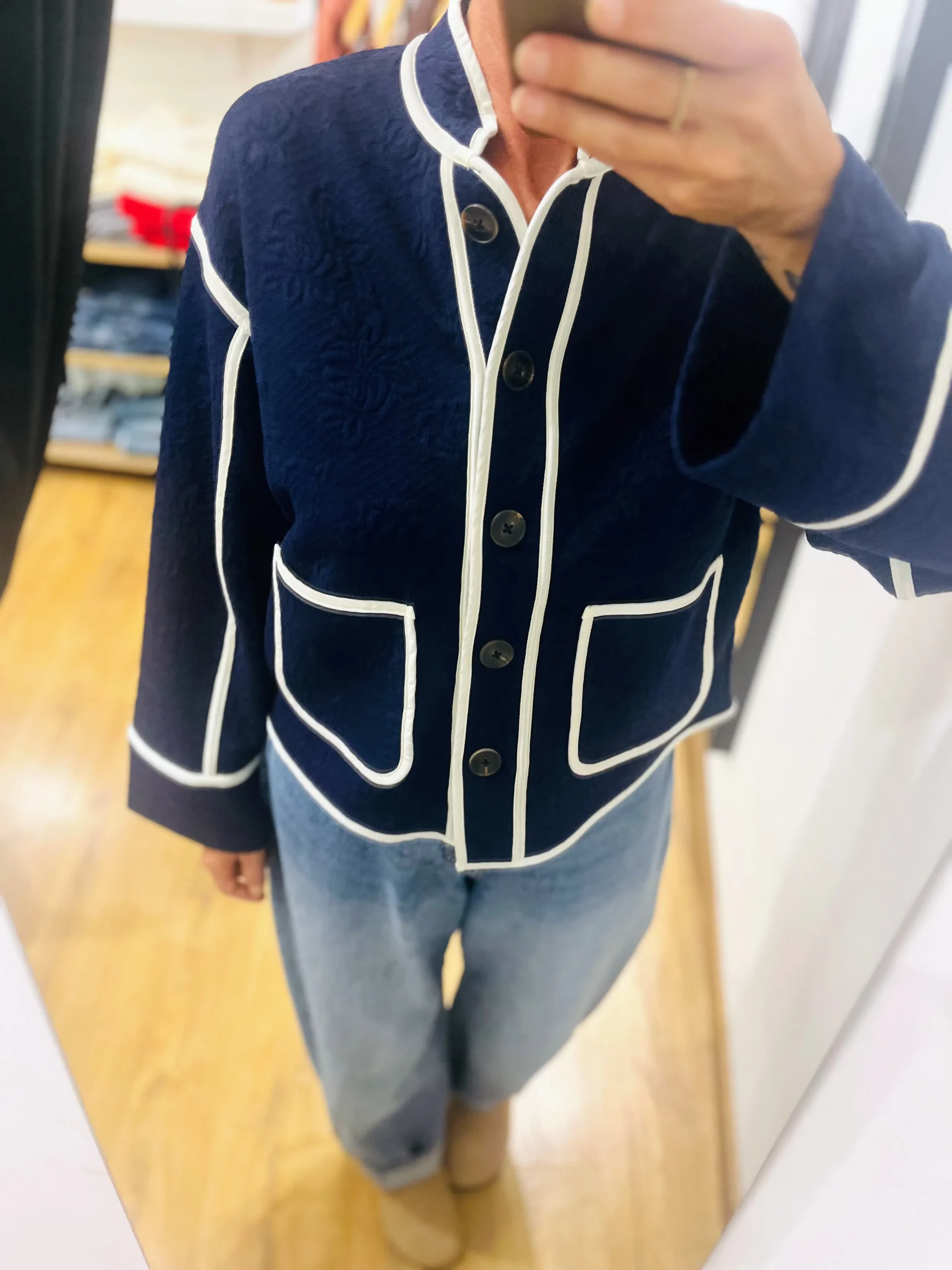 Veste Marine