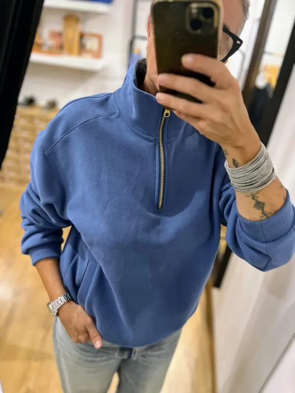 Sweat Camionneur Bleu