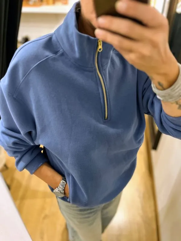 Sweat Camionneur Bleu
