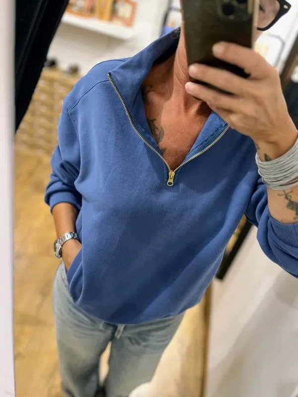 Sweat Camionneur Bleu