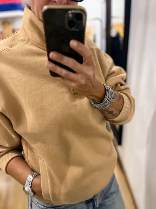 Sweat Camionneur Camel