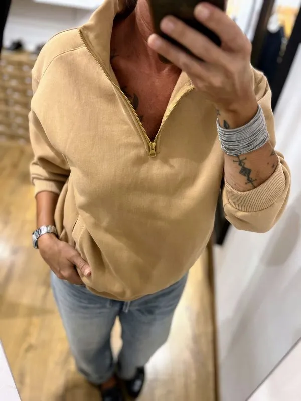 Sweat Camionneur Camel