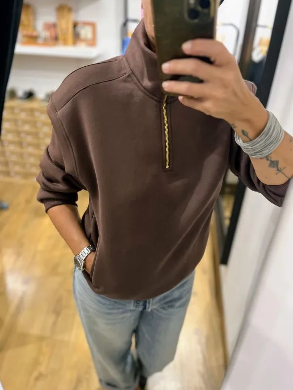 Sweat Camionneur Chocolat