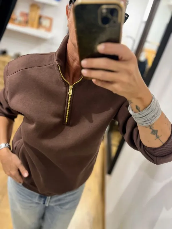 Sweat Camionneur Chocolat