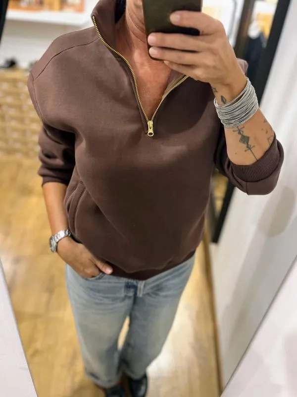 Sweat Camionneur Chocolat