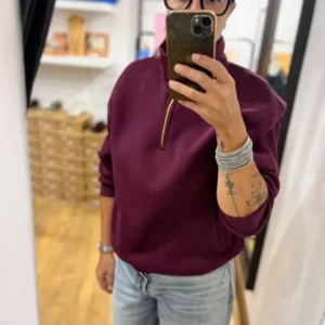 Sweat Camionneur Prune