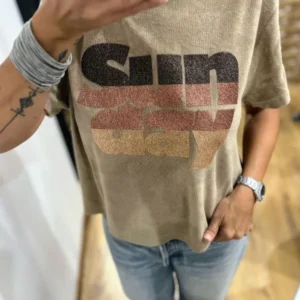 T-Shirt Eponge femme