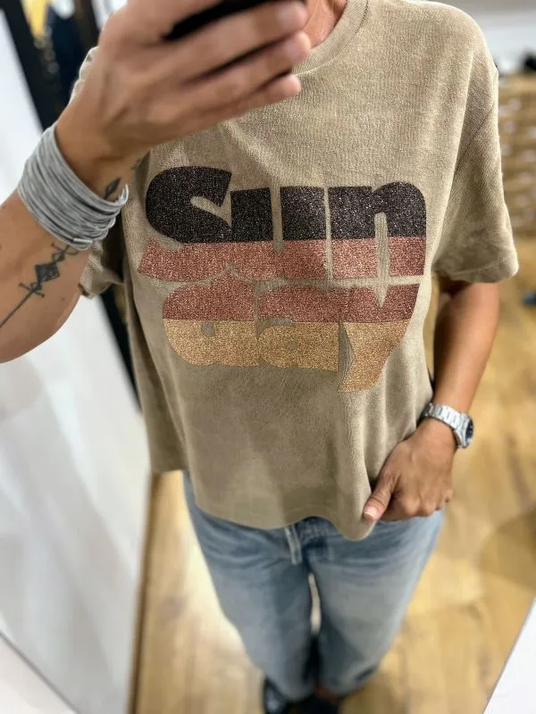 T-Shirt Eponge femme