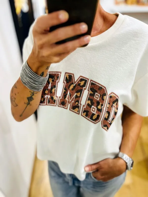 T-Shirt Eponge femme