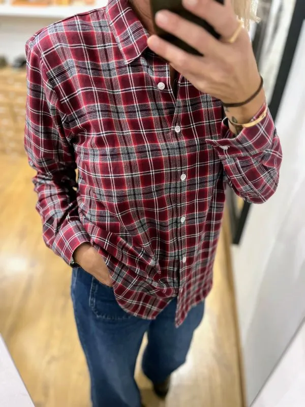 Chemise Flanelle Rouge