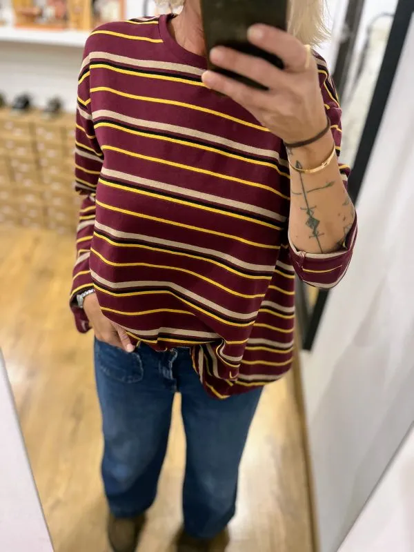 SWEAT Bordeaux NINETTE