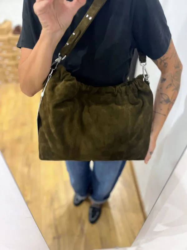 Sac Daim Kaki NEUVILLE