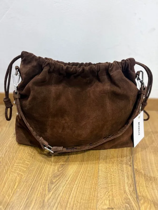 Sac Daim Marron NEUVILLE