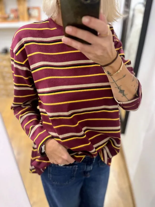 Sweat Bordeaux NINETTE