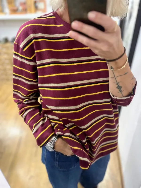 Sweat Bordeaux NINETTE